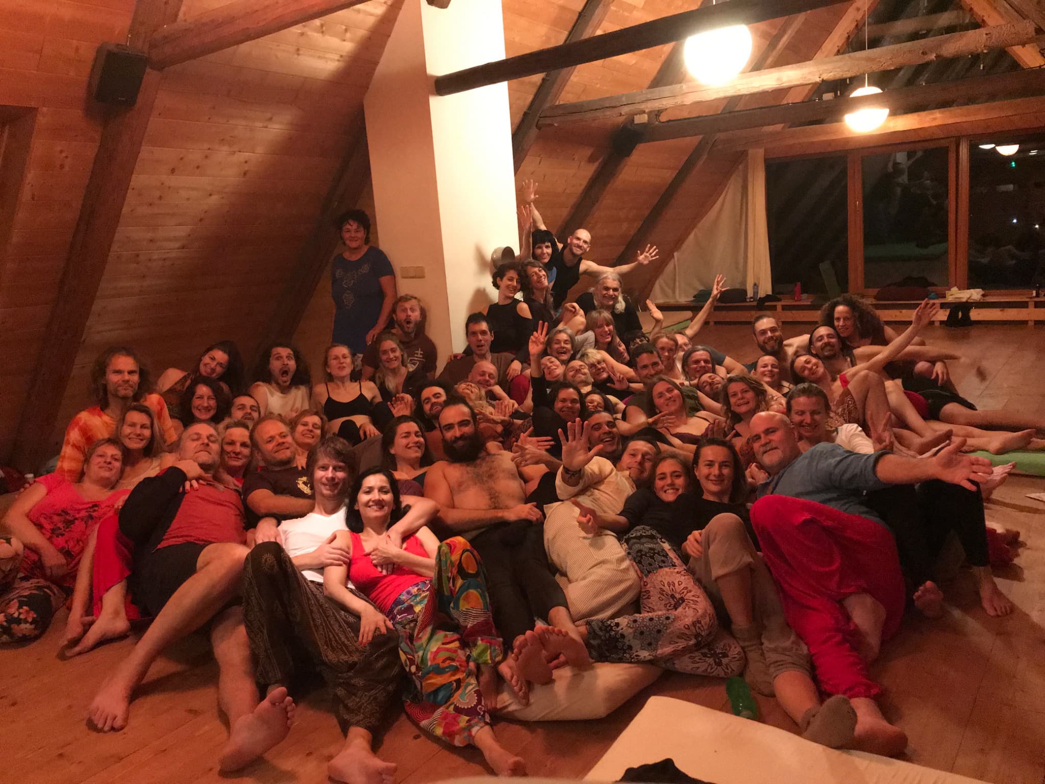 Connection at a Tantric Body De-armouring retreat